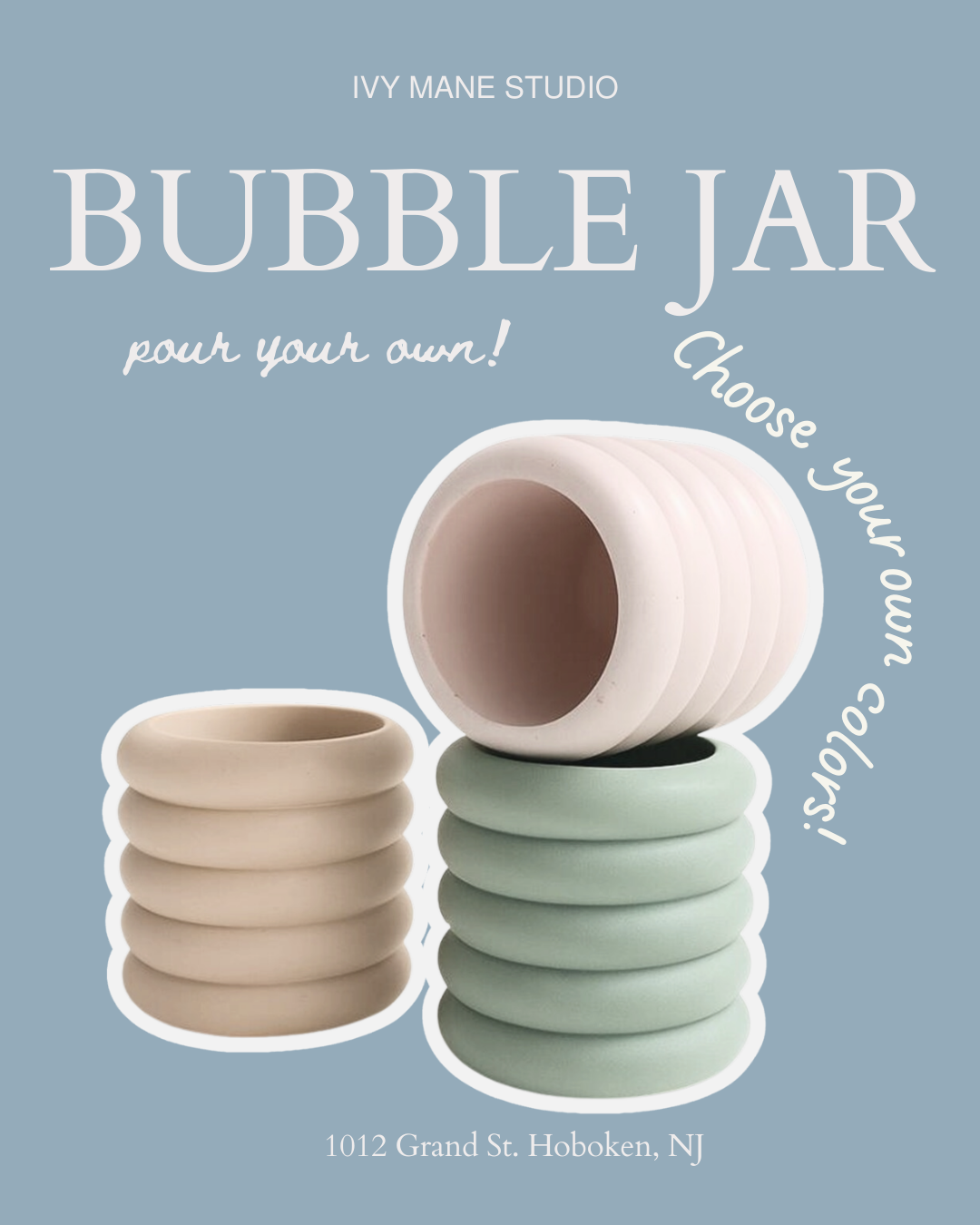 Concrete Pouring - Bubble Jar