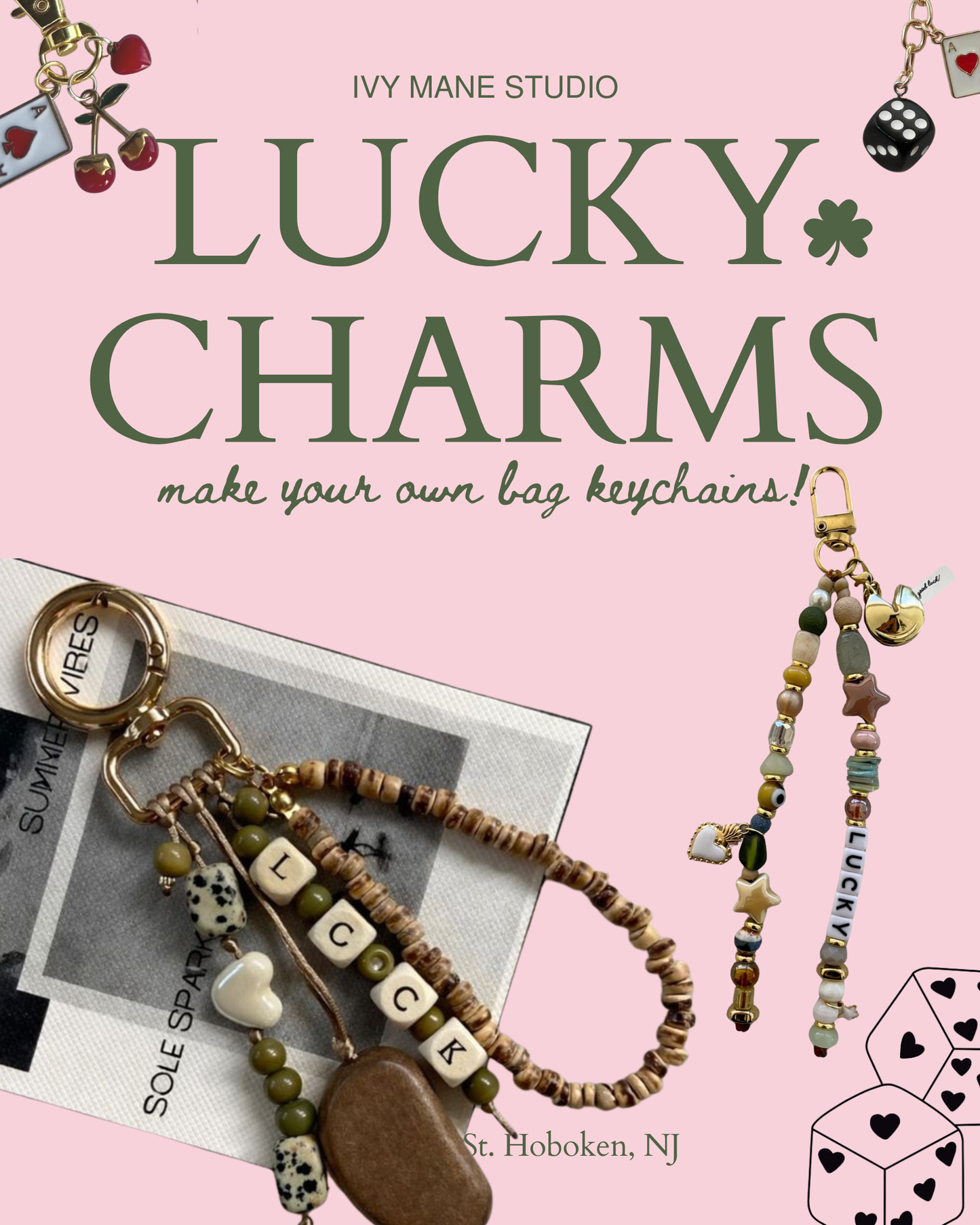 Lucky Charms - Make Your Own Bag Charms - 3/12