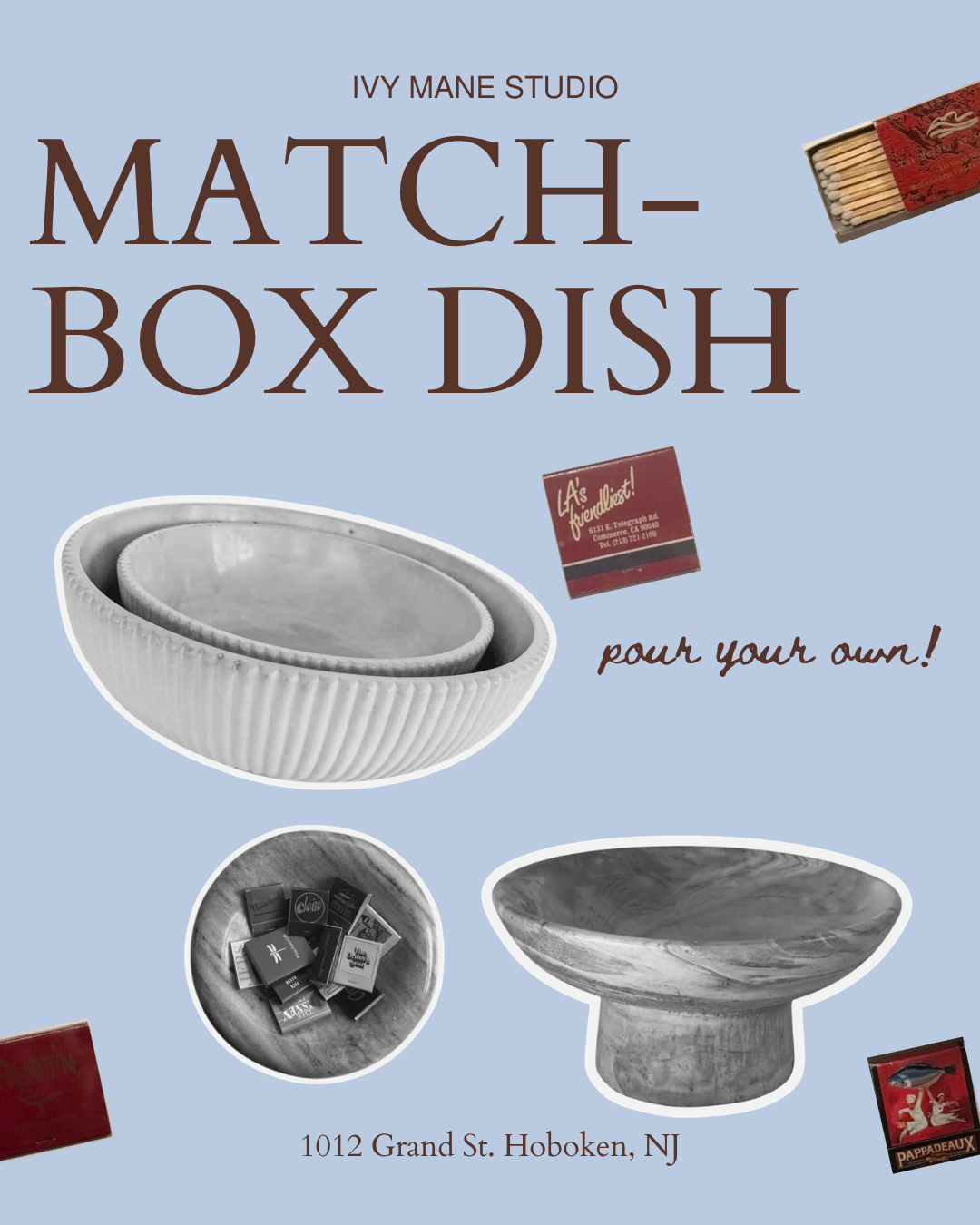 Concrete Pouring - Matchbox Dish 5/2