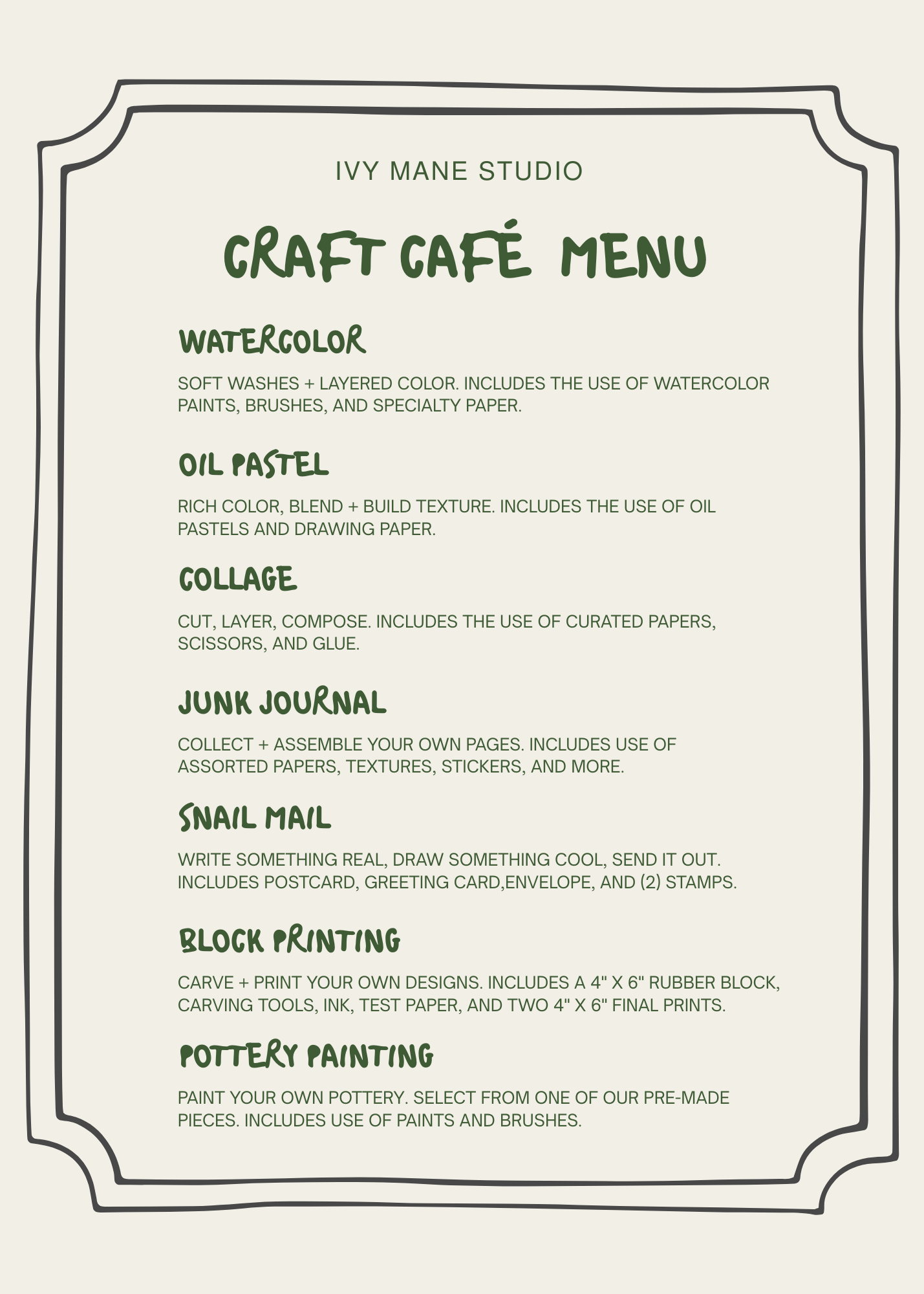 Craft Café