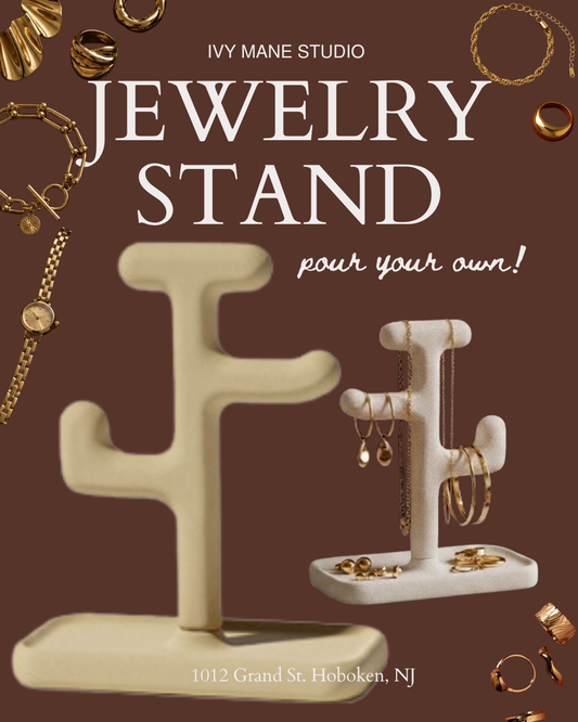 Concrete Pouring  - Jewelry Stand