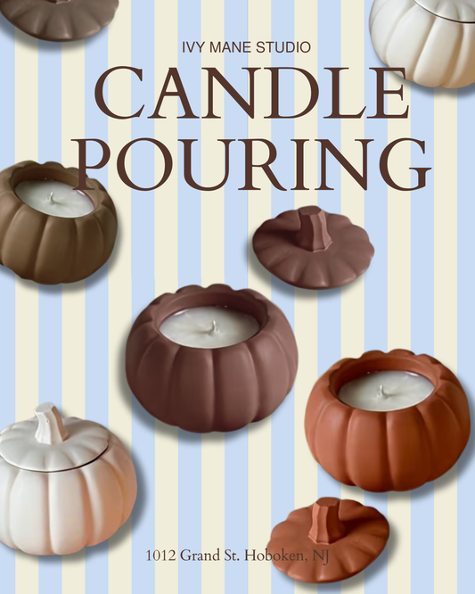 Fall Candle Pouring