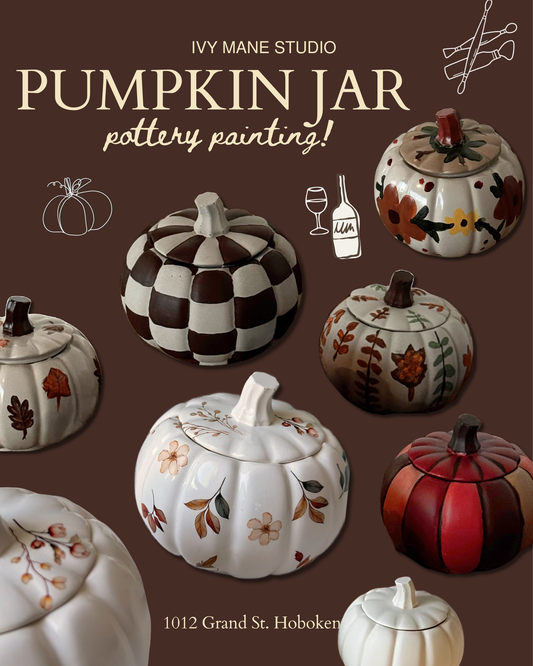 Pottery Painting Workshop - Pumpkin Painting