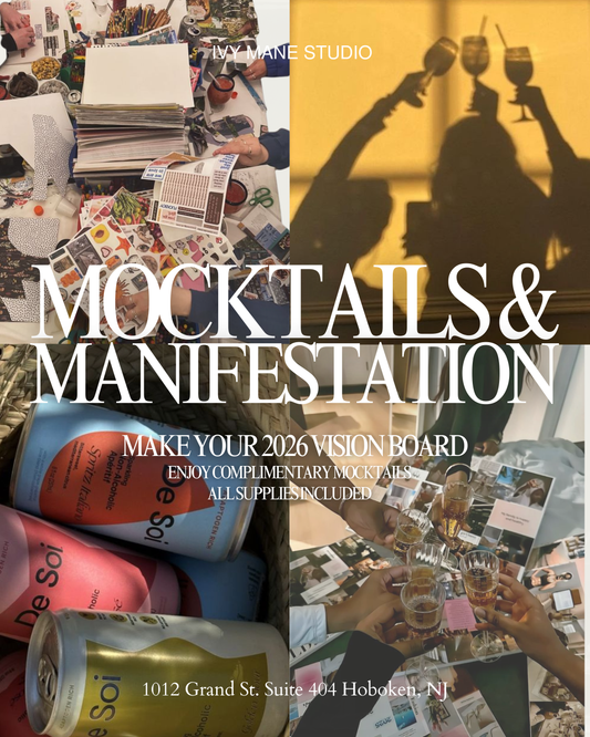 Mocktails & Manifestation - Make your own vision board 1/3, 1/10