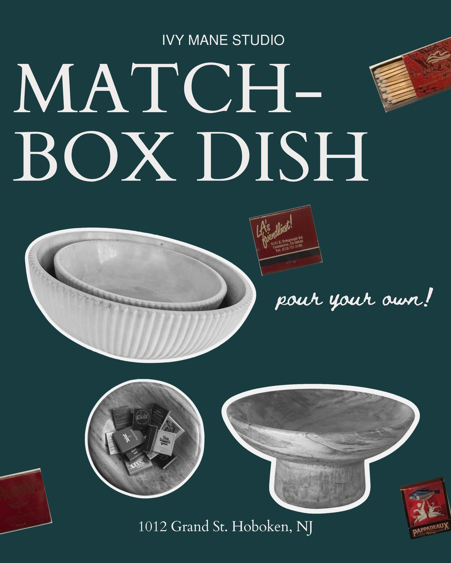 Concrete Pouring - Matchbox Dish 2/21, 2/22