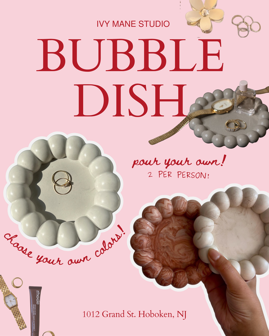 Concrete Pouring - Bubble dishes - 2/7, 2/15