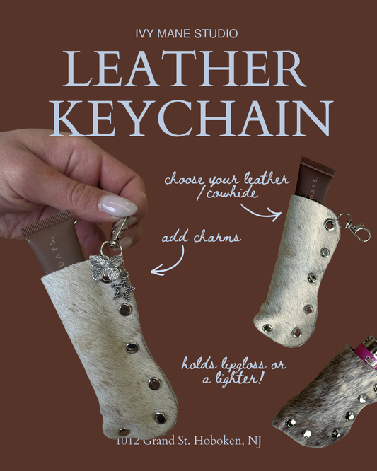 Make Your Own - Leather Keychain - 4/18