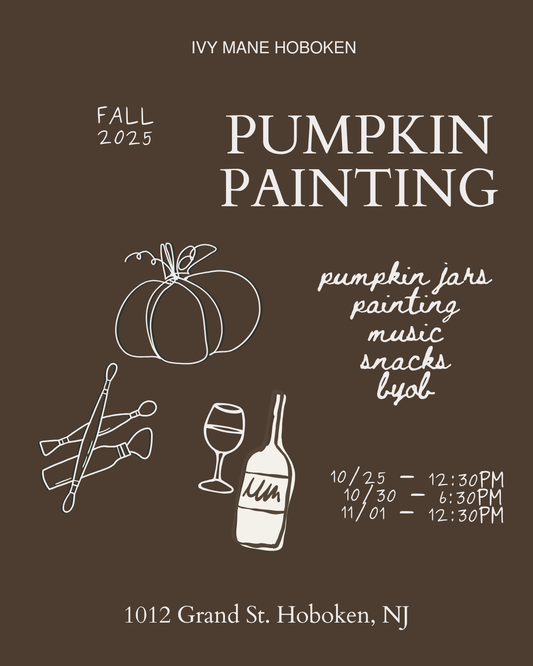 Pottery Painting Workshop - Pumpkin Painting